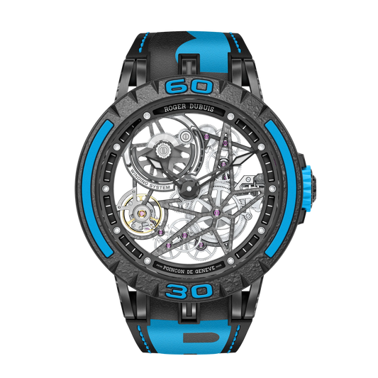 Excalibur Spider Pirelli Black Dlc Titanium Dbex0826 45mm, Automatic, Self-Winding