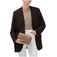Groove - Leather Zipped Pouch