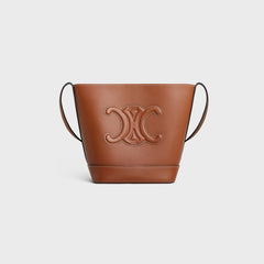 Small Bucket Cuir Triomphe In Smooth Calfskin