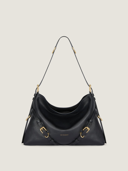 Medium Voyou Bag In Shiny Leather