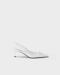 Patent Leather Slingback Pumps