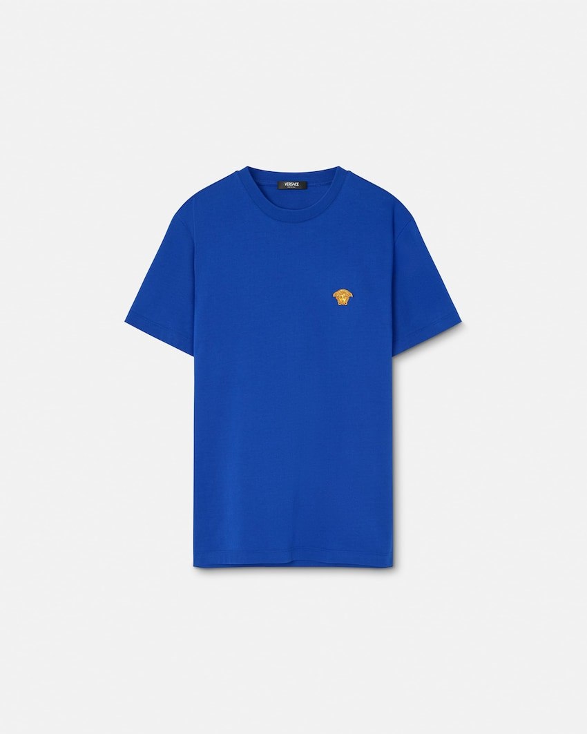Embroidered Cotton-Jersey T-Shirt