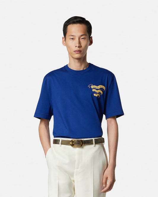 Printed Cotton-Jersey Regular T-Shirt