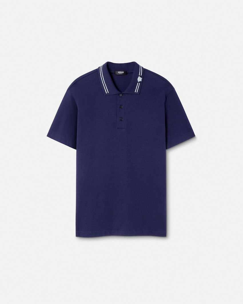 Embroidered Cotton Piqué Polo