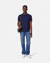 Embroidered Cotton Piqué Polo