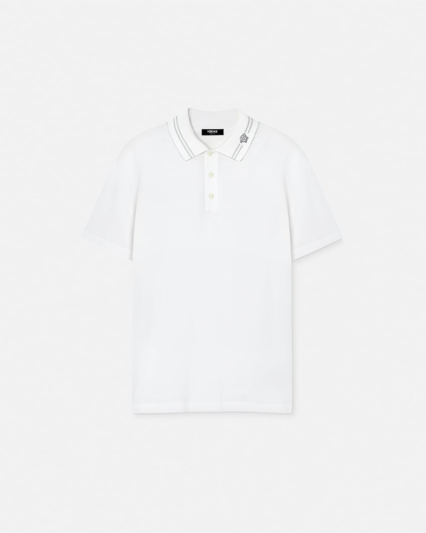 Embroidered Cotton Piqué Polo
