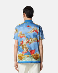 Printed Cotton Piqué Polo
