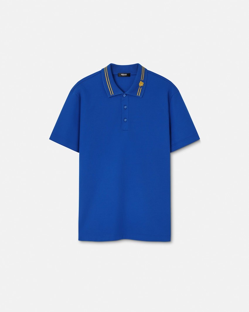 Embroidered Cotton Piqué Polo