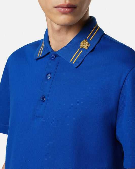 Embroidered Cotton Piqué Polo
