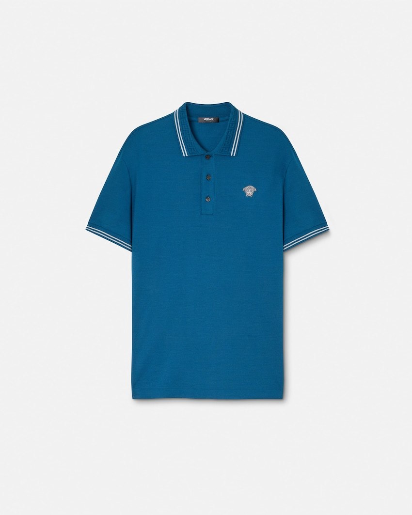 Embroidered Cotton Piqué Polo
