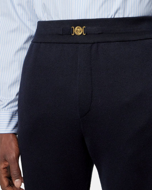 Cashmere-Cotton Knit Sweatpants
