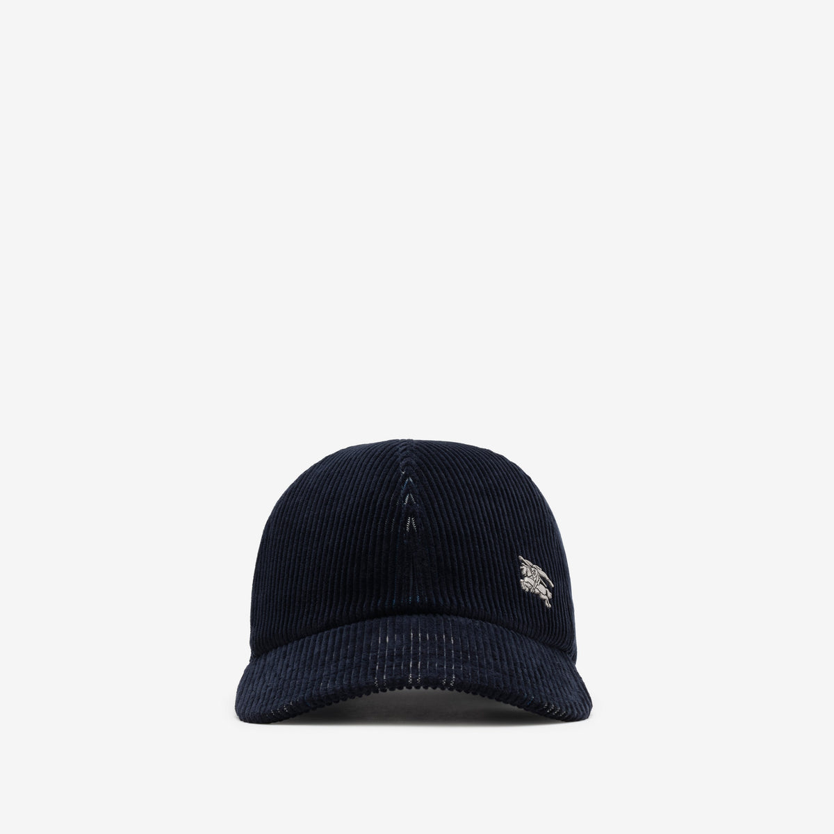 Check Corduroy Baseball Cap