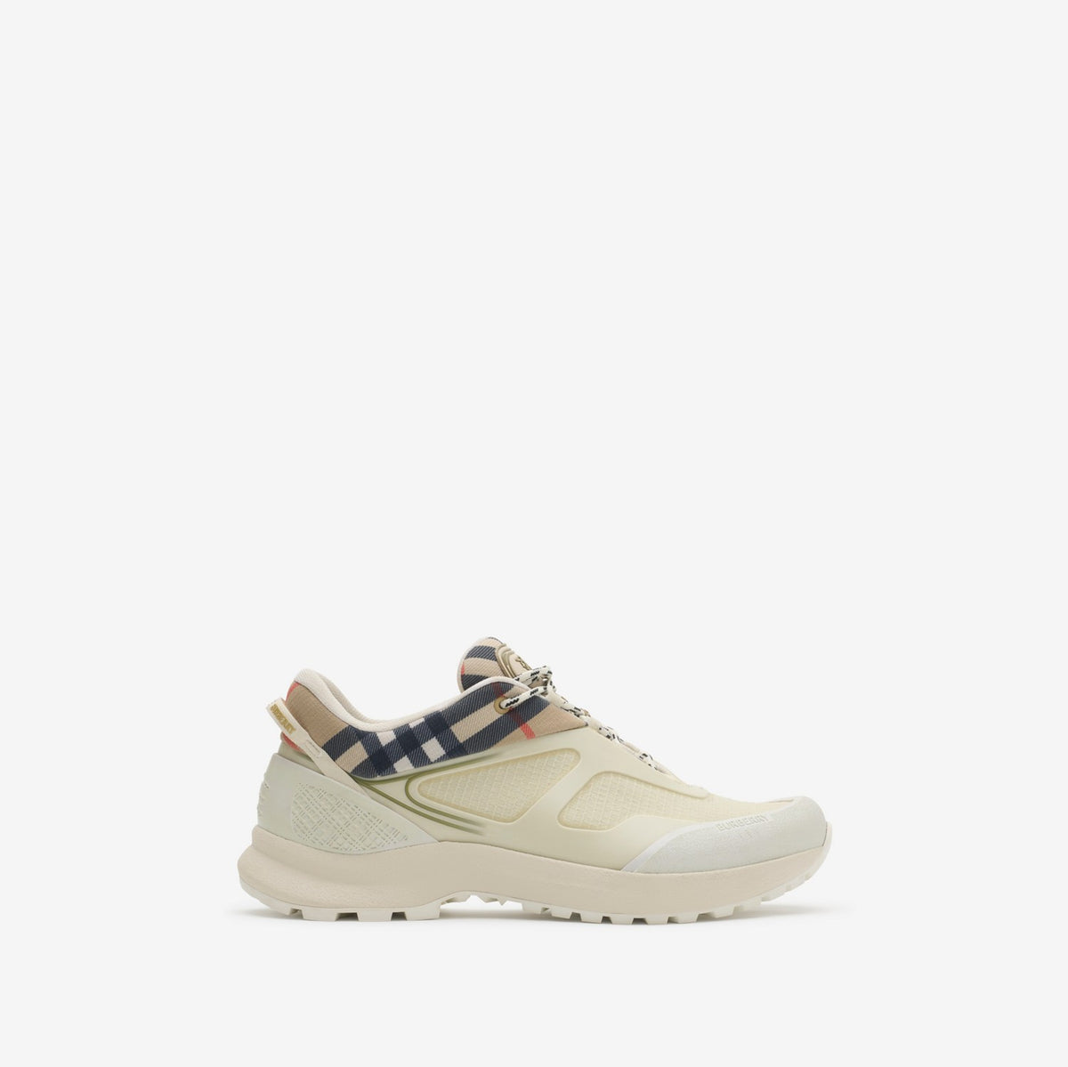 Check And Mesh Discover Sneakers