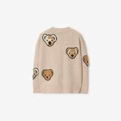 Thomas Bear Wool Cardigan