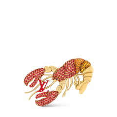 LV Lobster Brooch