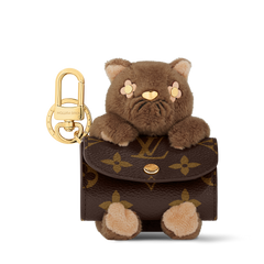 LV Cute Cat Pouch Earphone Case