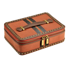Ida Travel Zip Jewellery Case