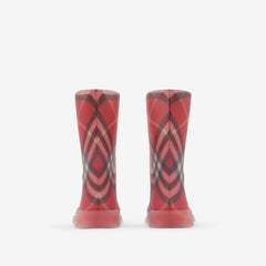 Check Rubber Marsh High Boots