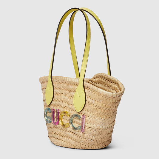 Mini Tote Bag With Gucci Logo