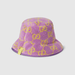 GG Terrycloth Jacquard Bucket Hat