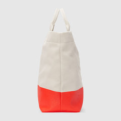Canvas Tote Bag With Embossed Detail