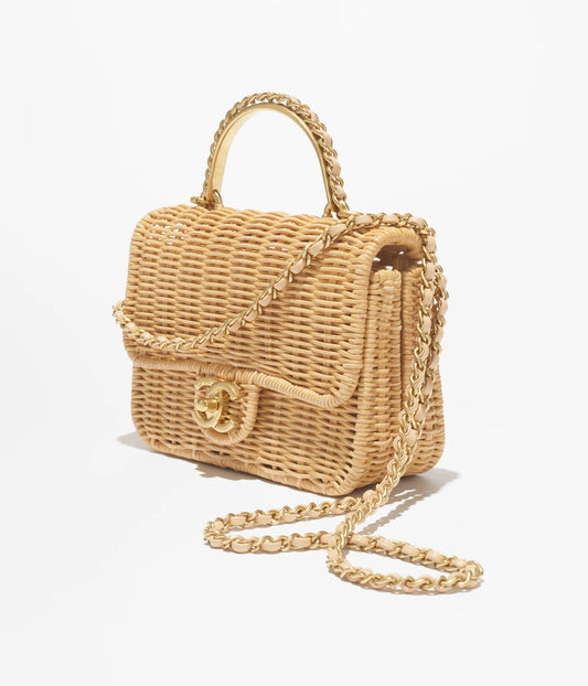 Mini Flap Bag with Top Handle