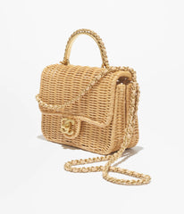 Mini Flap Bag with Top Handle