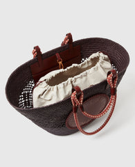 Logo Large Rope Basket Bag
