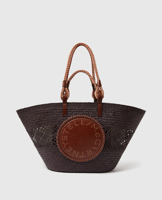 Logo Large Rope Basket Bag