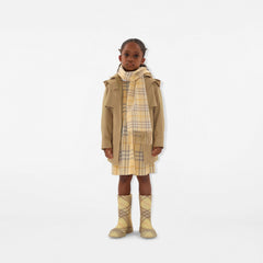 Cotton Hooded Trench Coat