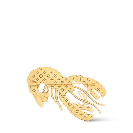 LV Lobster Brooch