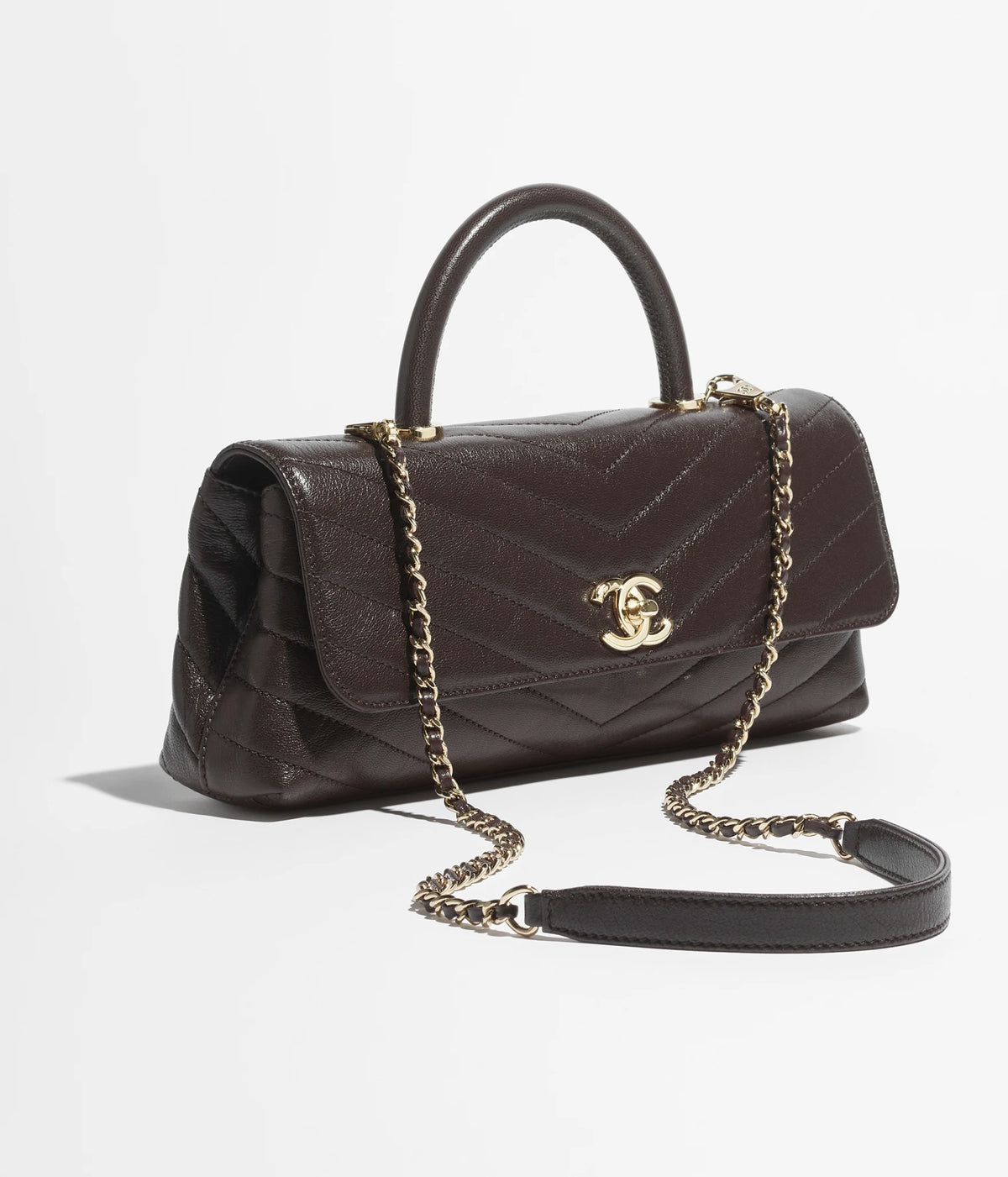 Maxi Flap Bag With Top Handle