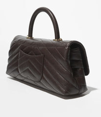 Maxi Flap Bag With Top Handle