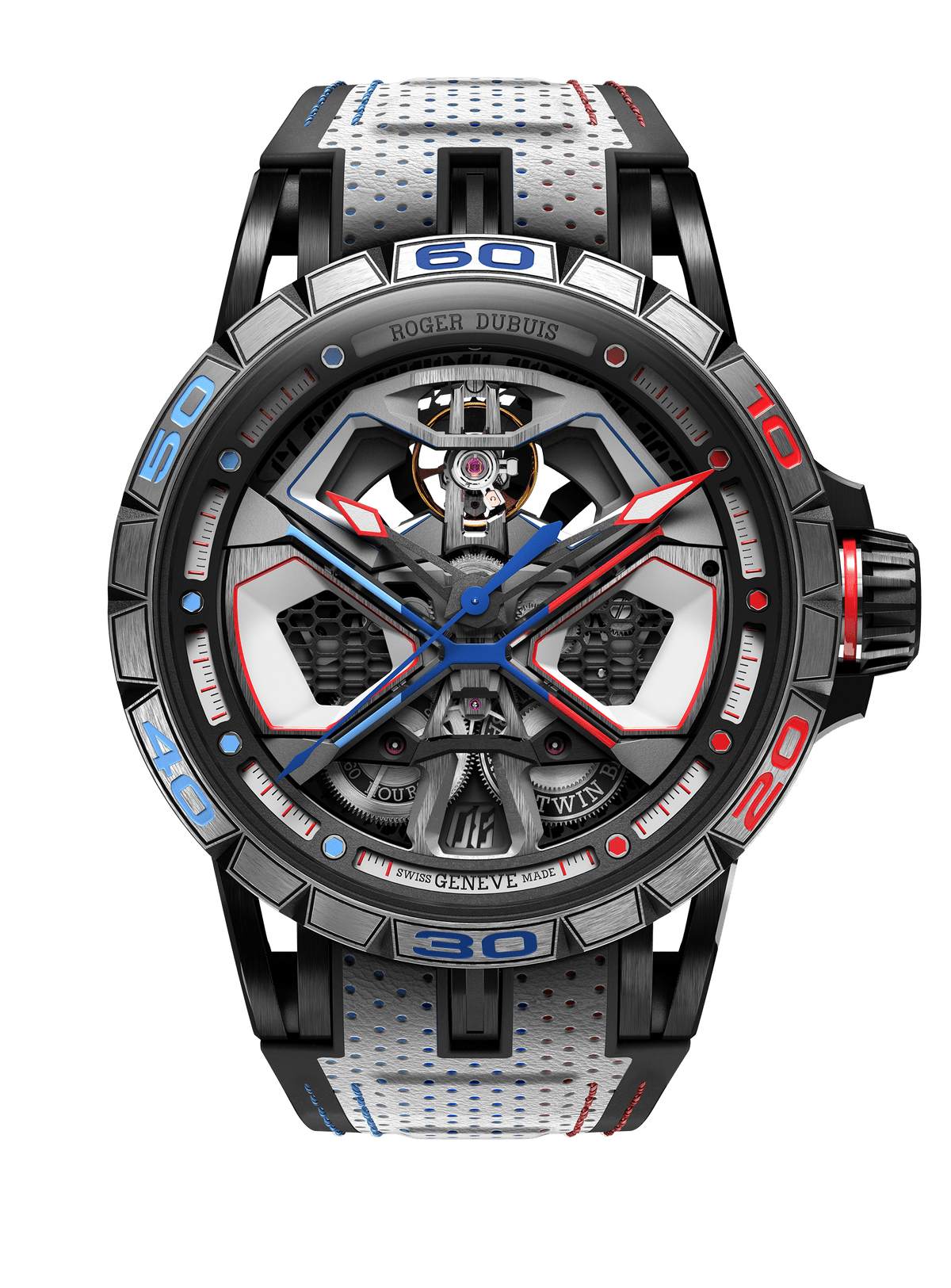 Excalibur Spider Monobalancier Huracán DBEX1103 45mm, Automatic, Self-Winding