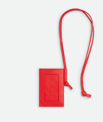 Intrecciato Stamp Badge Holder