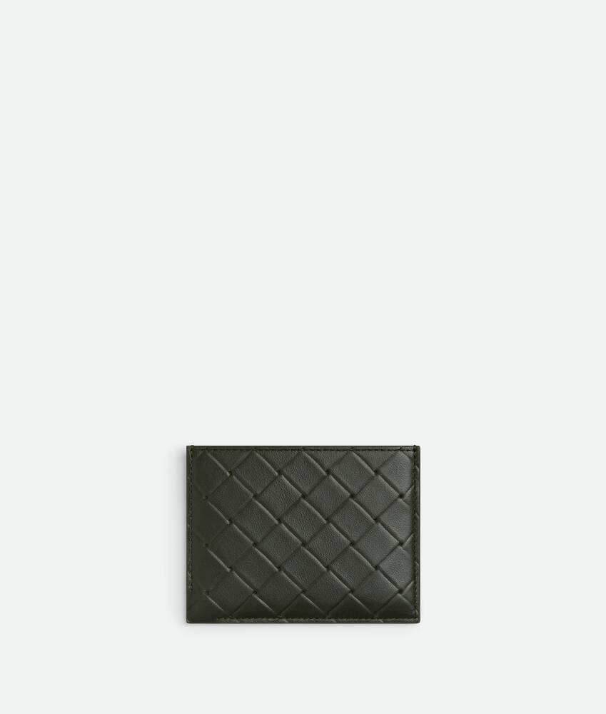 Intrecciato Stamp Credit Card Case