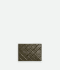 Intrecciato Stamp Credit Card Case