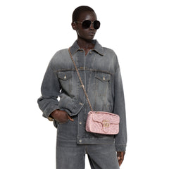 GG Marmont Crystals Small Shoulder Bag