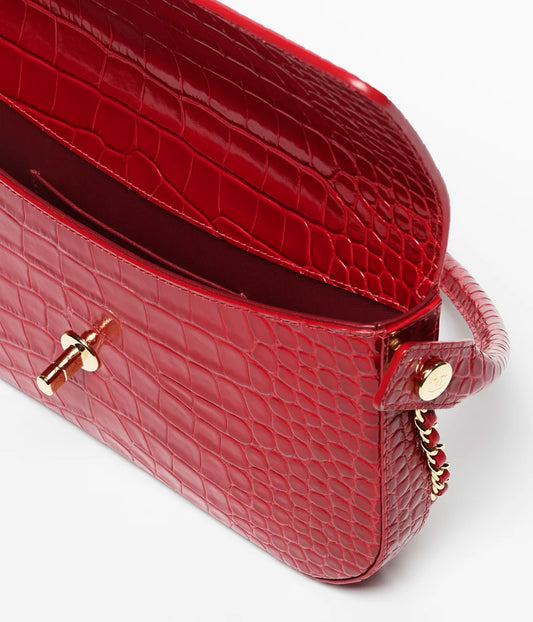 Flap Bag With Top Handle