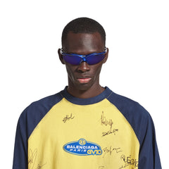 Turbo D-frame Sunglasses in Blue