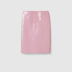 Naplak Leather Skirt