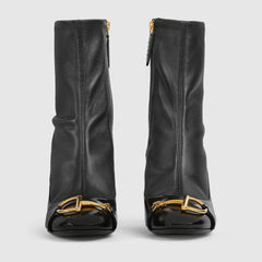 Women's Ankle Boot With Half Horsebit