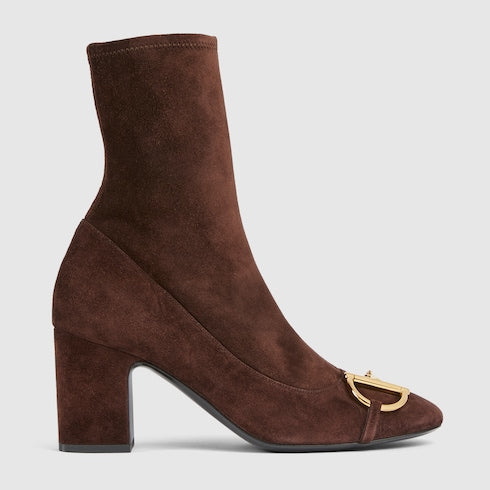 Women's Ankle Boot With Half Horsebit