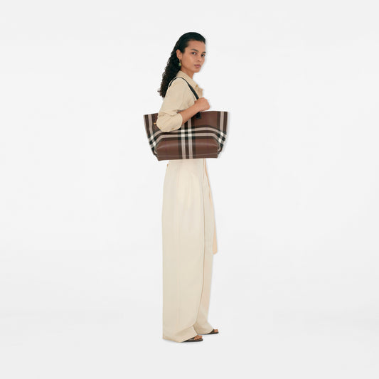 Medium Check Tote