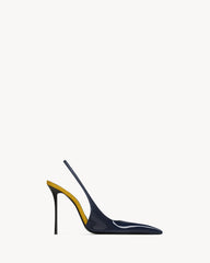Amalia Slingback Pumps In Patent Leather