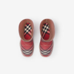 Check Rubber Marsh High Boots