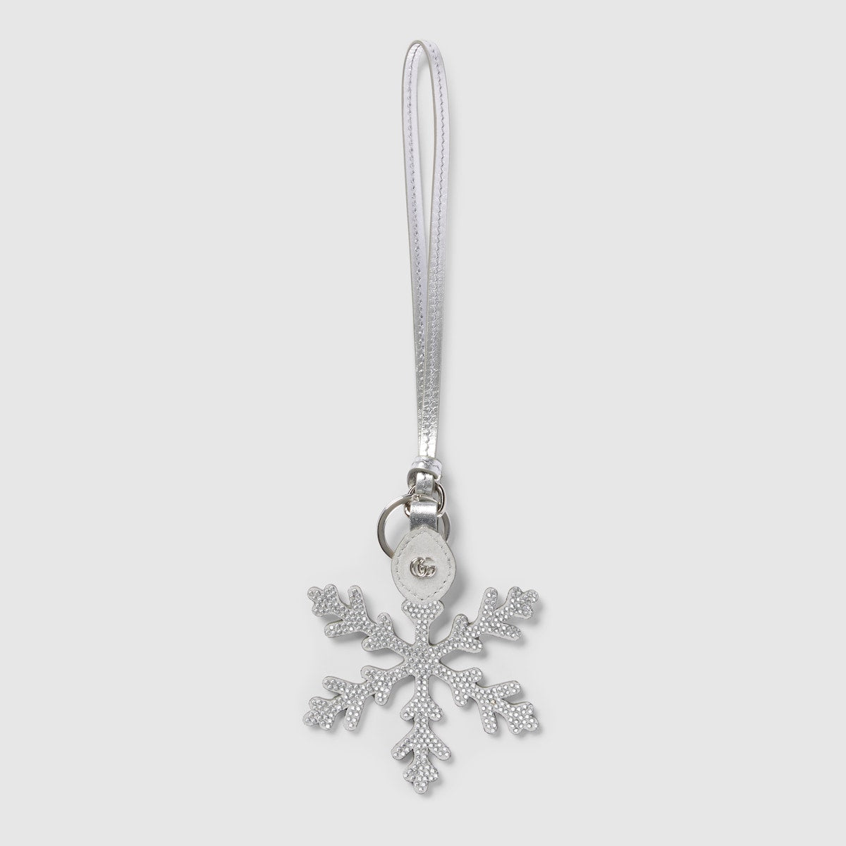 Snowflake-Shaped Bag Charm
