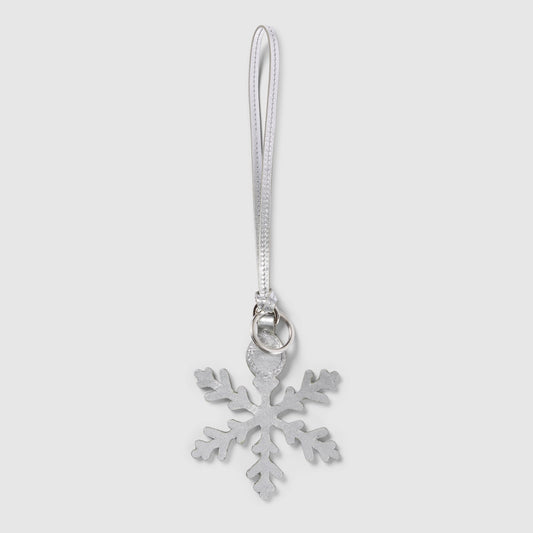 Snowflake-Shaped Bag Charm