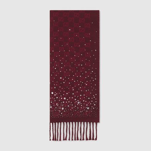 GgGWool Scarf With Crystals