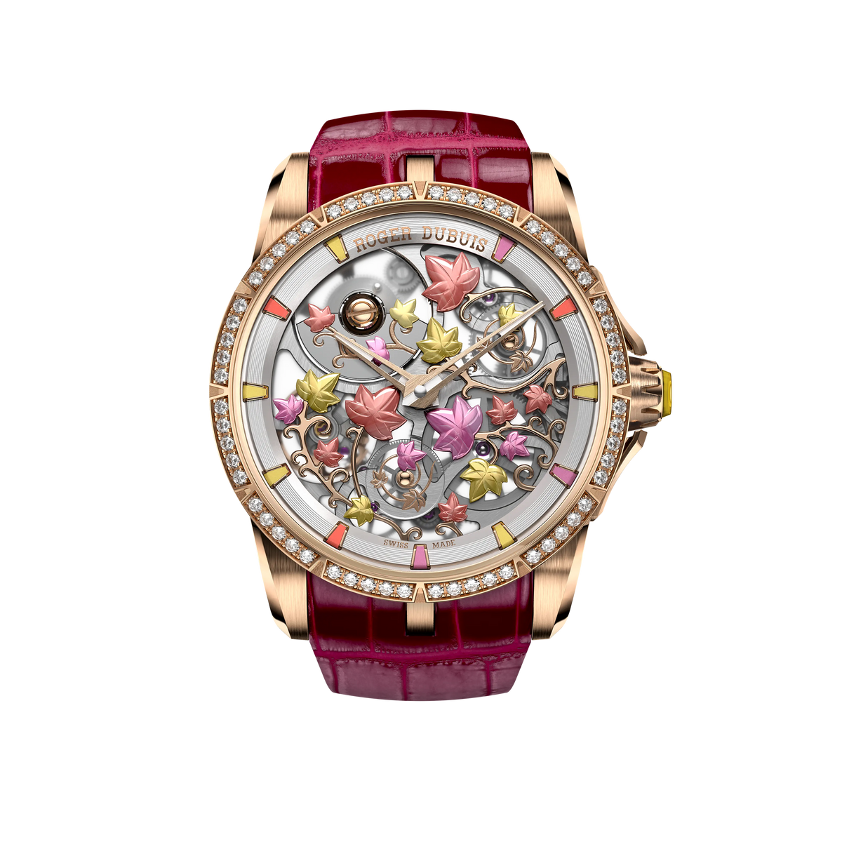 Excalibur Brocéliande Dawn Rose DBEX1208 38mm, Automatic, Self-Winding